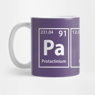 Pack (Pa-C-K) Periodic Elements Spelling Mug